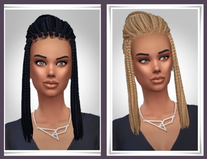 Sims 4 Rasta Bun Hair at Birksches Sims Blog