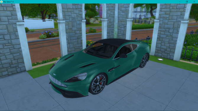 Sims 4 2013 Aston Martin Vanquish at LorySims