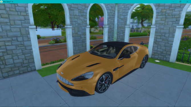 Sims 4 2013 Aston Martin Vanquish at LorySims