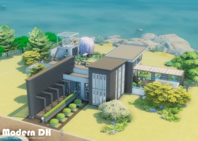 Sims 4 Modern DH at Helgatisha