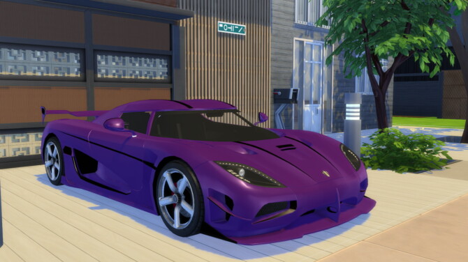 Sims 4 2016 Koenigsegg Agera RS at Modern Crafter CC