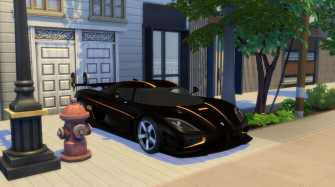 Sims 4 2016 Koenigsegg Agera RS at Modern Crafter CC