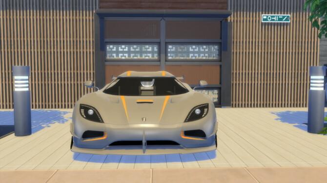 Sims 4 2016 Koenigsegg Agera RS at Modern Crafter CC