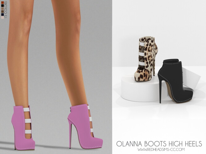 Olanna Boots High Heels