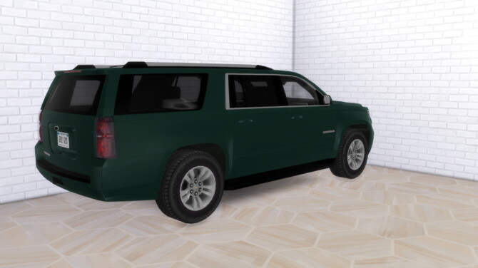 Sims 4 2020 Chevrolet Suburban at Modern Crafter CC