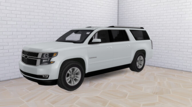 Sims 4 2020 Chevrolet Suburban at Modern Crafter CC