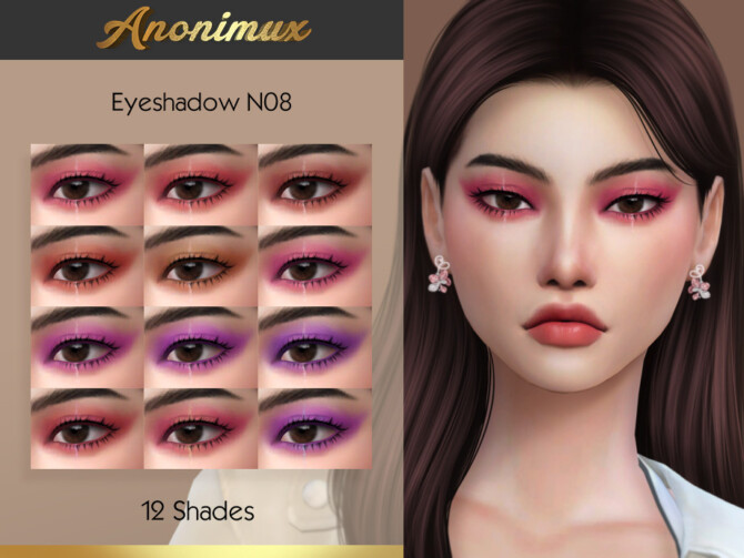 Sims 4 Eyeshadow N08 by Anonimux Simmer at TSR