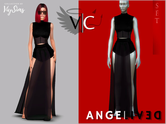 Angelived Collection Set I By Viy Sims