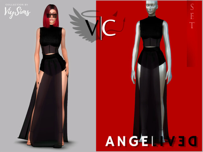 Sims 4 AngeliveD Collection Set I by Viy Sims at TSR