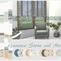 Garance Stone And Mosaic Set By Philo