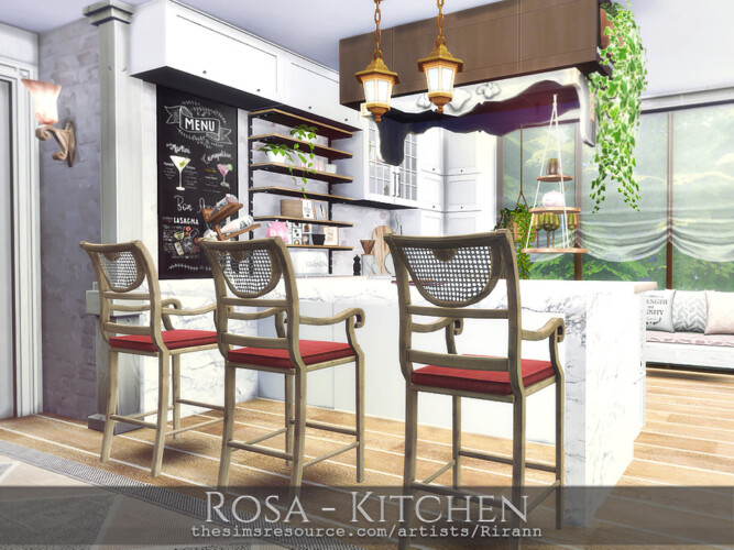 Rosa Kitchen By Rirann