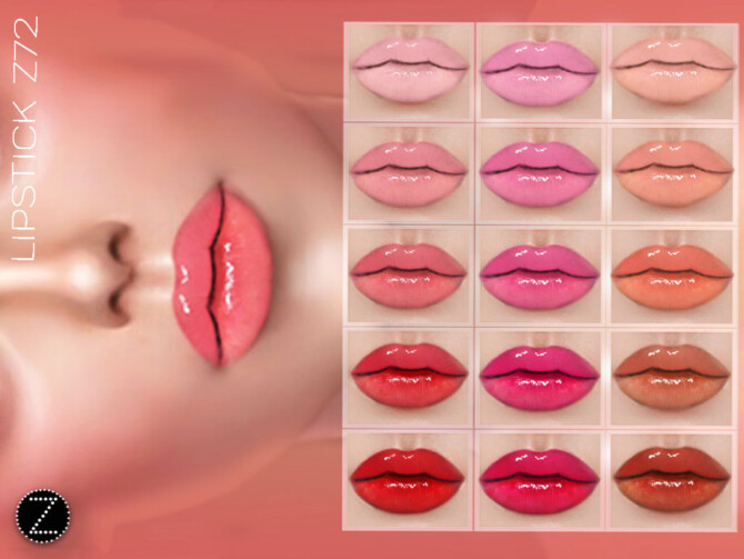 Sims 4 LIPSTICK Z72 by ZENX at TSR
