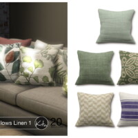 Sofa Pillows Linen 1