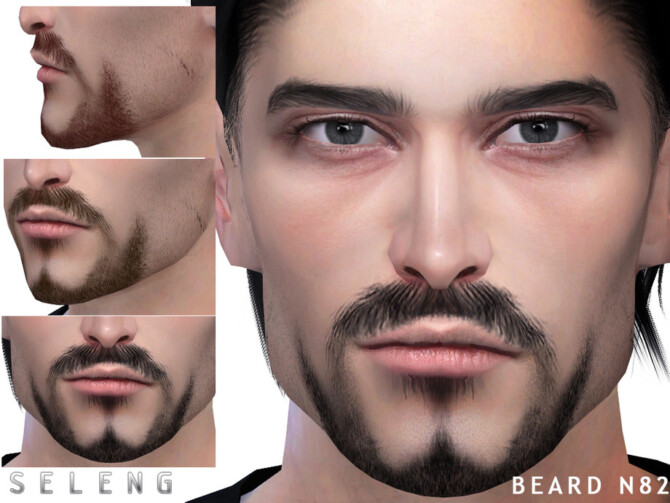 Sims 4 Beard N82 by Seleng at TSR