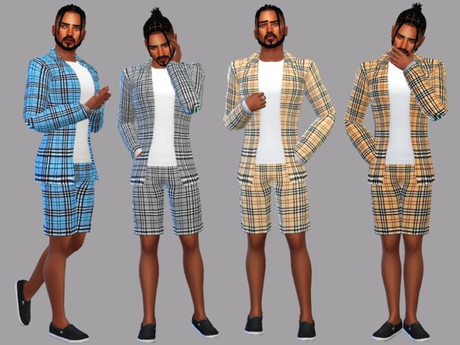 Sims 4 Set male Pablo by LYLLYAN at TSR