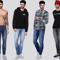 Zamyr Basic Jeans By Mclaynesims