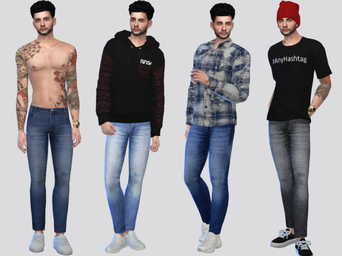 Zamyr Basic Jeans By Mclaynesims