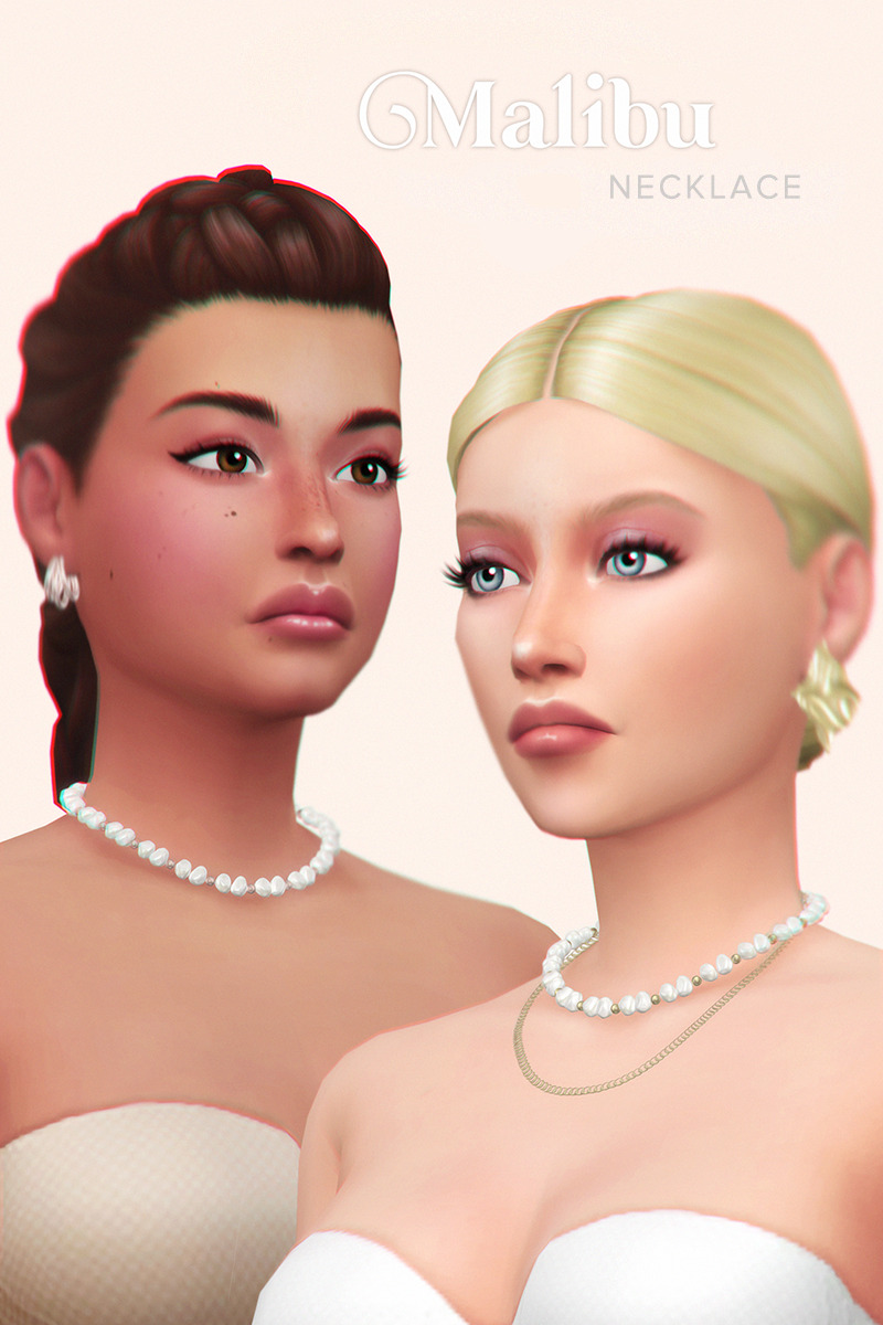 sims 4 hair jewelery cc pack male and female