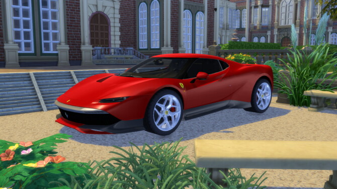 Sims 4 2018 Ferrari SP30 Deborah at LorySims