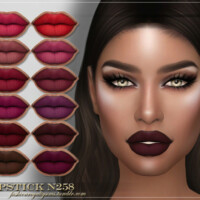 Frs Lipstick N258 By Fashionroyaltysims