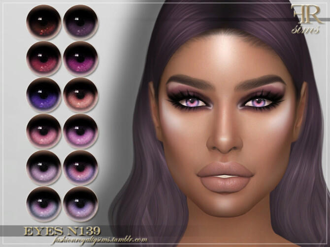 Sims 4 FRS Eyes N139 by FashionRoyaltySims at TSR