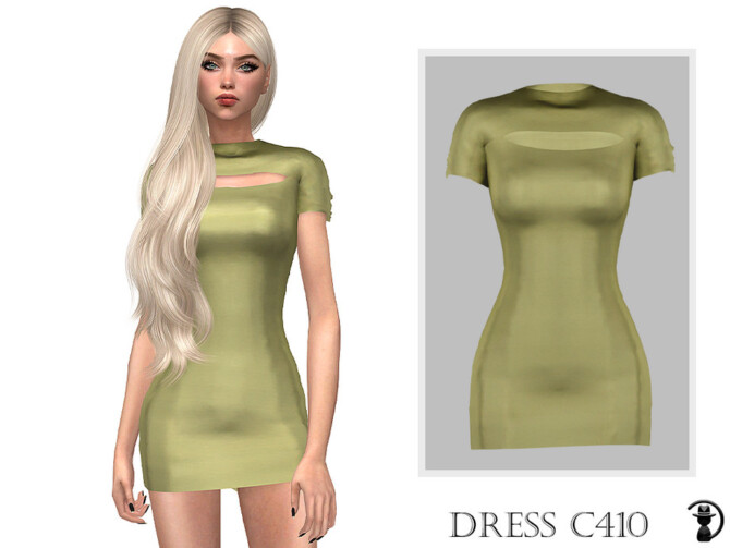 Sims 4 Dress C410 by turksimmer at TSR
