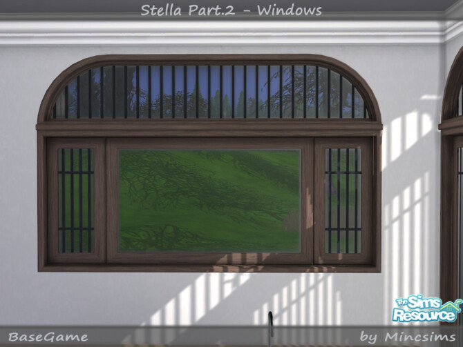 Sims 4 Stella Part.2 Windows by Mincsims at TSR