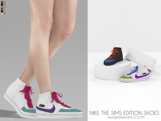 Sims 4 THE SIMS EDITION SHOES at REDHEADSIMS