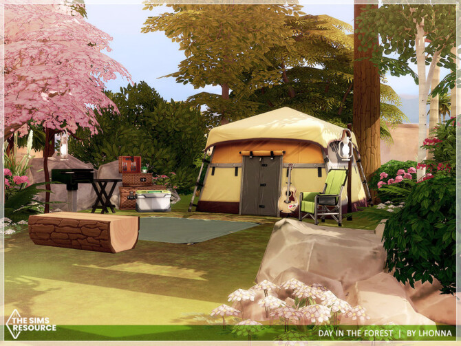 Sims 4 Day In The Forest by Lhonna at TSR