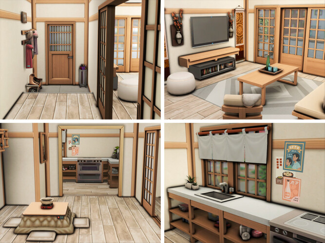 Sakura house by xogerardine at TSR » Sims 4 Updates