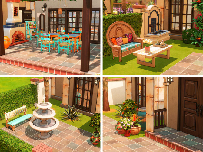 Sims 4 Casa Feliz Cinco de Mayo by xogerardine at TSR