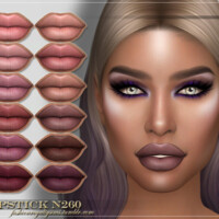 Frs Lipstick N260 By Fashionroyaltysims