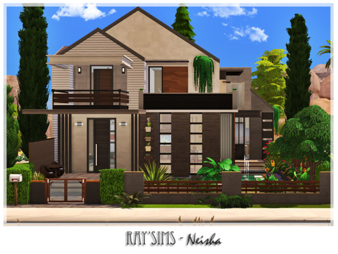 Sims 4 Neisha house by Ray Sims at TSR