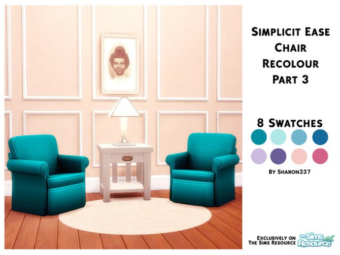 Sims 4 Simplicit Ease Chair Recolour by sharon337 at TSR