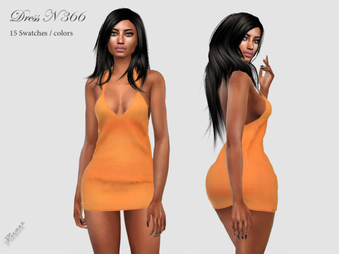 Sims 4 DRESS N 366 by pizazz at TSR