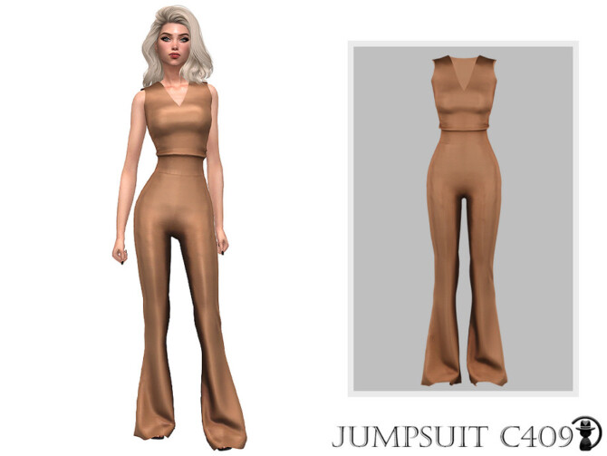Sims 4 Jumpsuit C409 by turksimmer at TSR