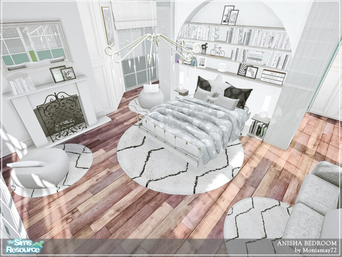 Sims 4 Anisha Bedroom by Moniamay72 at TSR