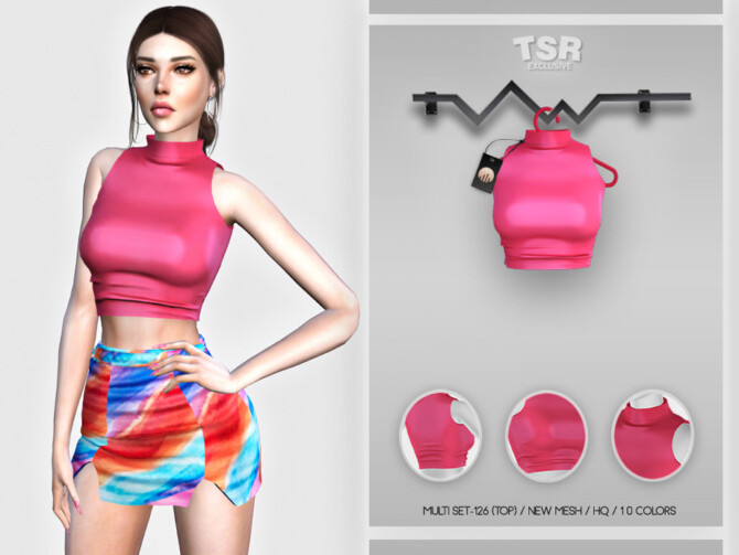 Sims 4 MULTI SET 126 (TOP) BD462 by busra tr at TSR