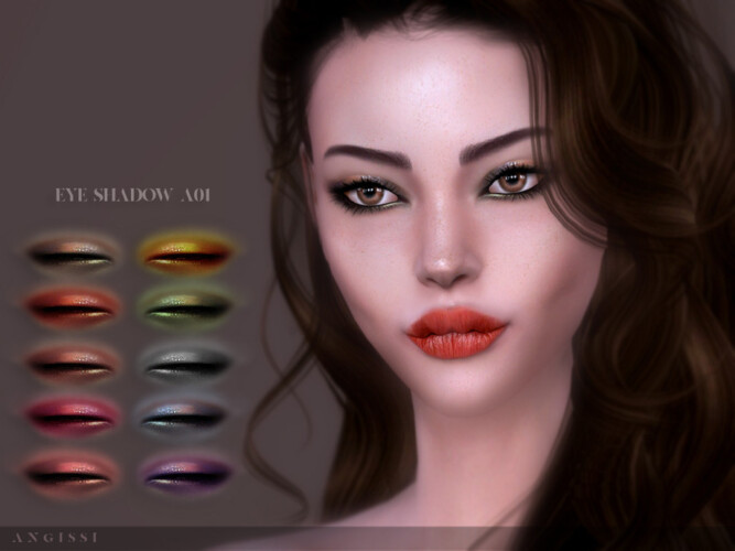 Eyeshadow A01 By Angissi At Tsr Sims 4 Updates