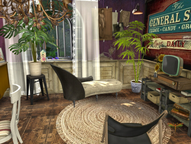 Sims 4 My Little Vardo Living Area by fredbrenny at TSR