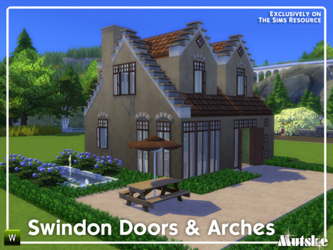Sims 4 Swindon Construction Doors and Arches Part 2 by mutske at TSR