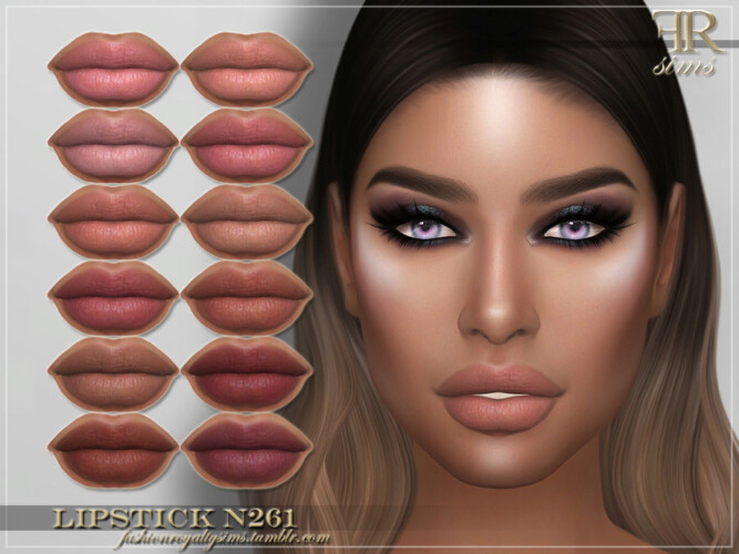 Frs Lipstick N261 By Fashionroyaltysims