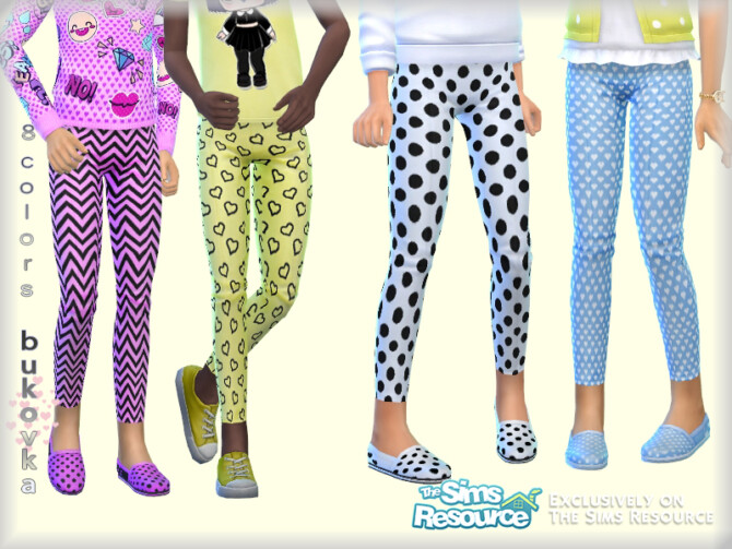 Sims 4 Pants LOL by bukovka at TSR