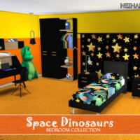 Space Dinosaurs Bedroom By Neinahpets