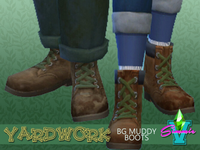 Yardwork Muddy Bg Boots By Simmiev