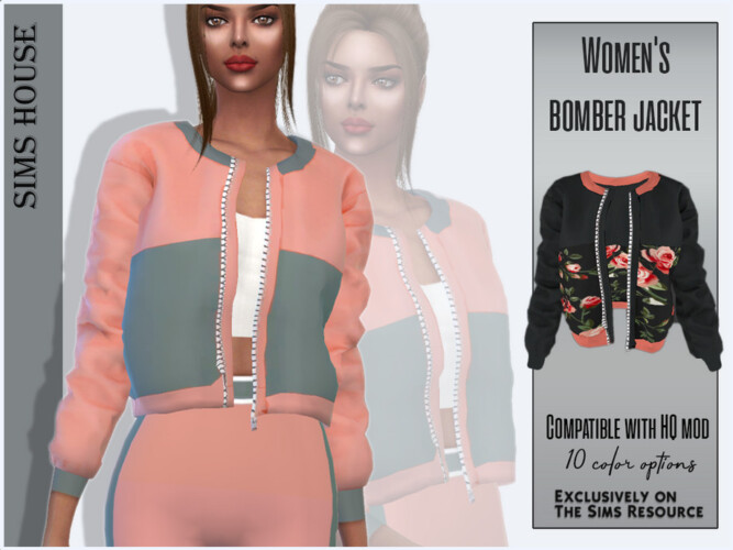 Women’s Bomber Jacket By Sims House