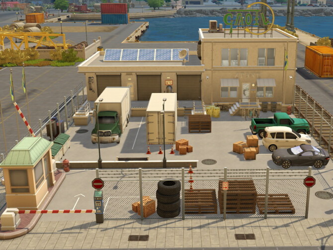 Sims 4 Shipping Company by Flubs79 at TSR