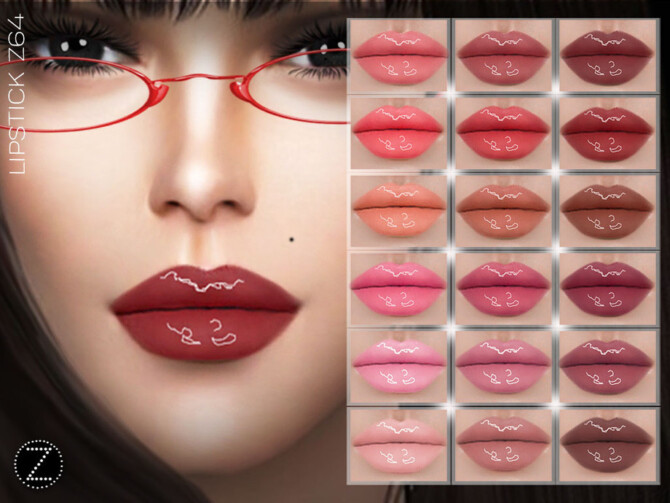 Sims 4 LIPSTICK Z64 by ZENX at TSR