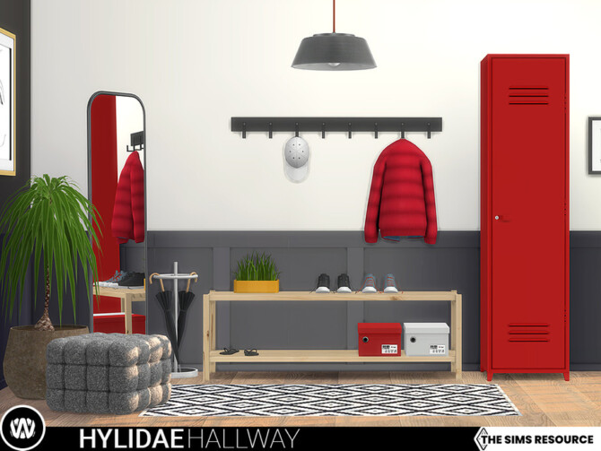 Sims 4 Hylidae Hallway by wondymoon at TSR