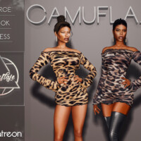 Fierce Look (dress) By Camuflaje